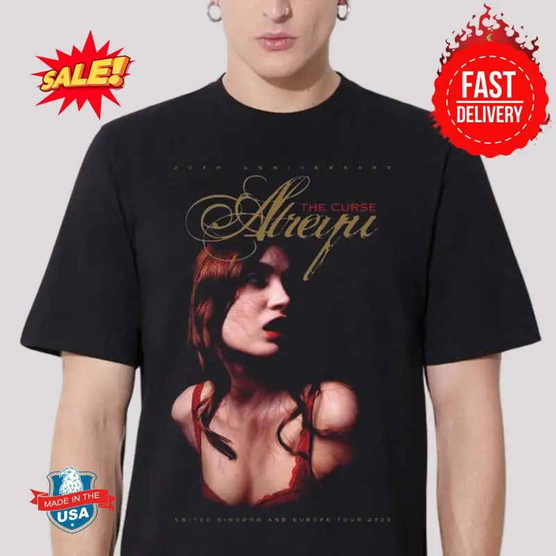 

Футболка Atreyu Band Poster The Curse 20th Anniversary, размер S-5XL