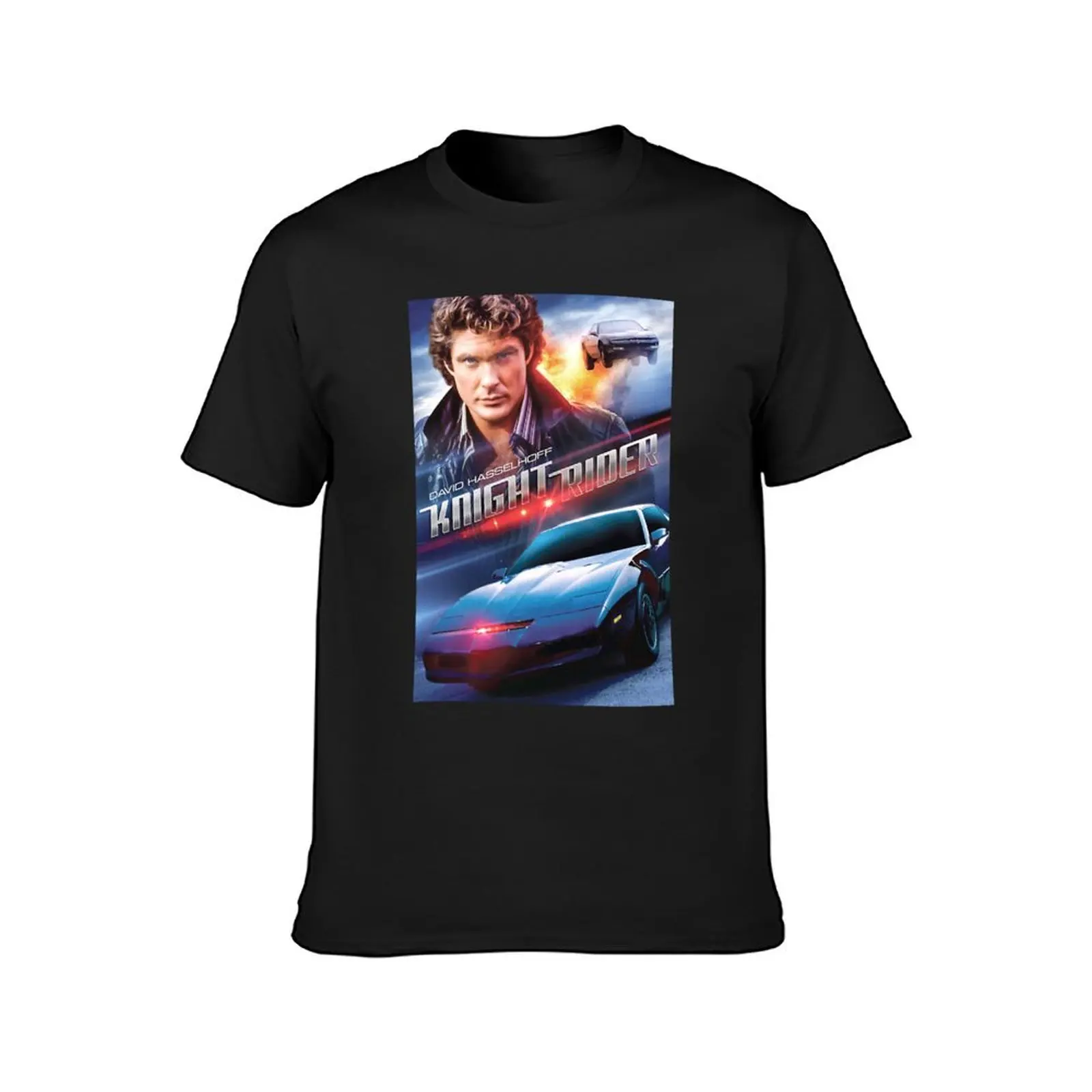 THE FANTASTIC CAR - KNIGHT RIDER T-Shirt aesthetic clothes oversizeds korean fashion tees men clothing