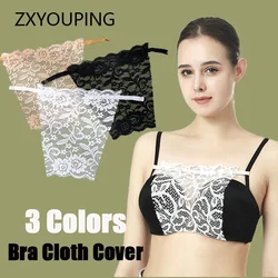 Adjustable Lace Bra Anti Glare Women's Top Seamless Chest Cover Fabric Cover Chest Covered Towel Tube Top Anti-exposure Artifact
