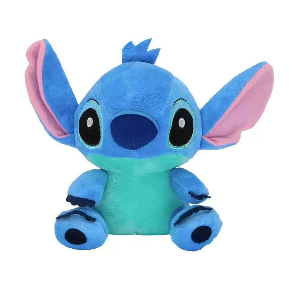 Heiße DISNEY Lilo & Stitch Plüschtiere Rosa Lilo Blue Stitch Gefüllte Plüschpuppen Anhänger Spielzeug Modelle Niedlicher Junge Mädchen Geburtstagsgeschenk