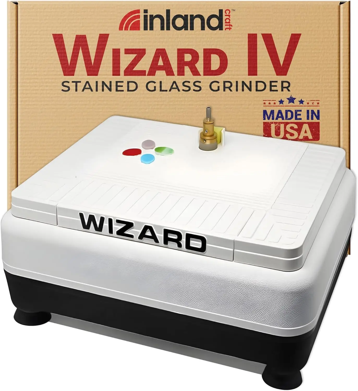 Professional 4 Inch Glass Grinder with Diamond Bits