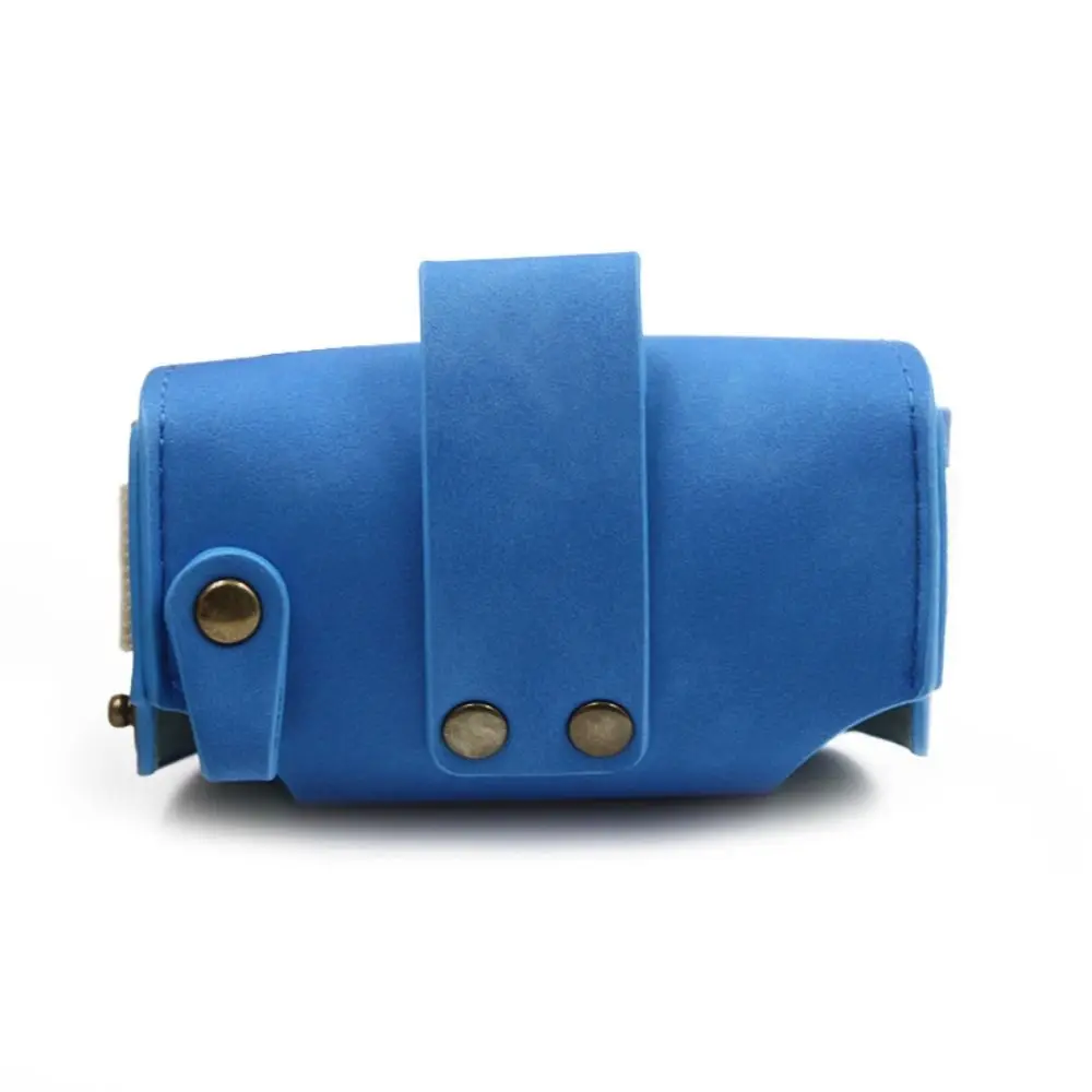 Magnetic Buckle Golf Ball Waist Bag Waterproof PU Leather Golf Belt Bag 2 Balls Storage Case Golf Ball Container Golf Course