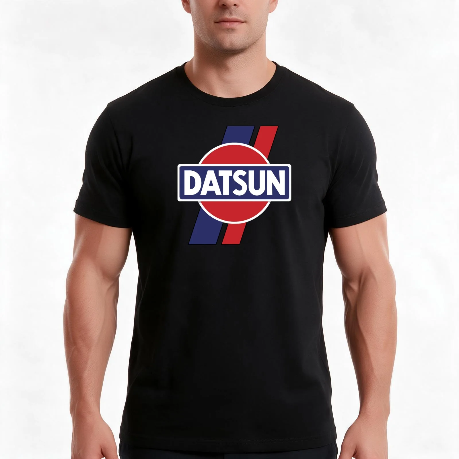 Datsun. Retro Japanese T-Shirt, Summer Casual Cotton Tee, Oversized Streetwear Tops, Vintage Graphic Print, Unisex Men Women