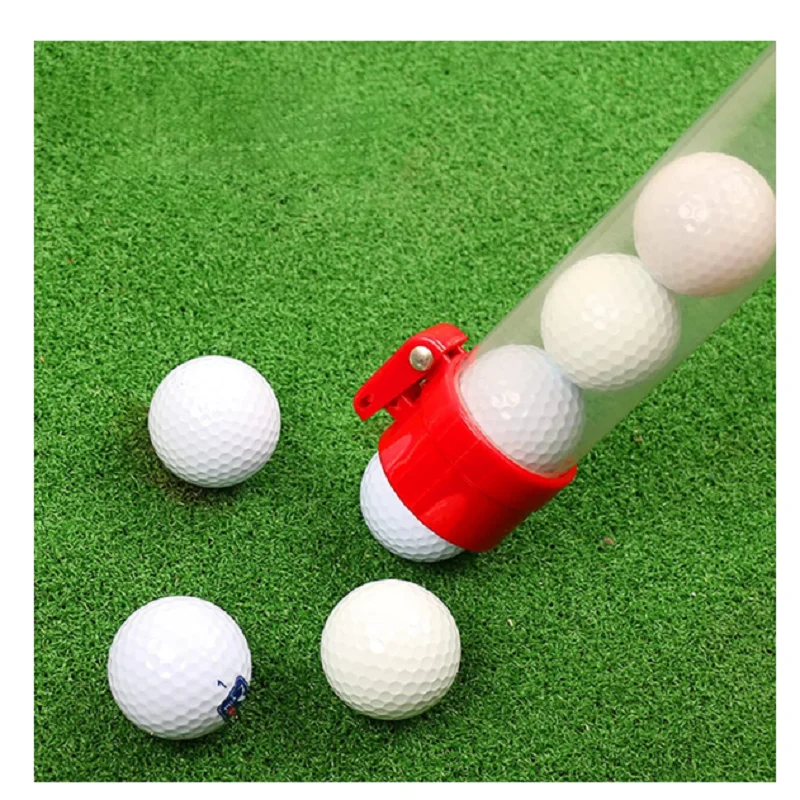 95cm Plastic Golf Ball Pick Up Tube Transparent Contains 21 Balls Golf Ball Retriever