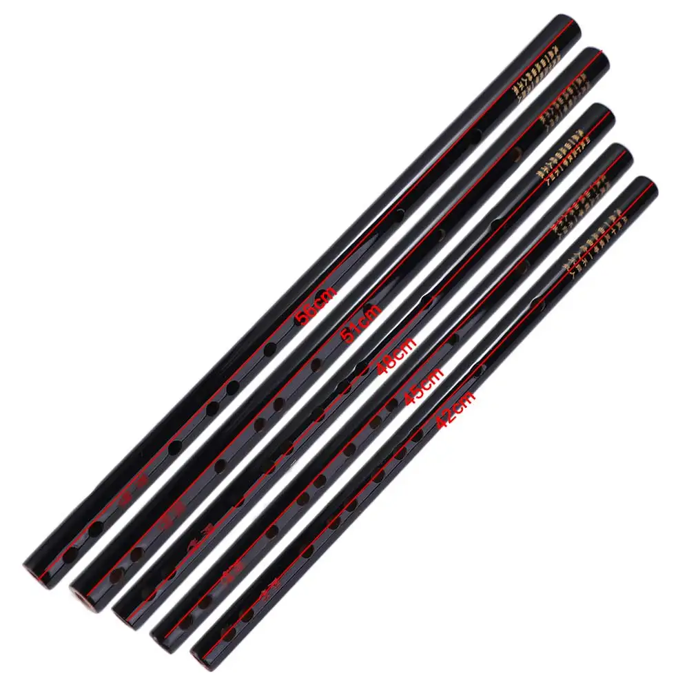Chinese Traditional Bamboo Dizi Grandmaster of Demonic for Beginner Flute Cosplay Accessory Transverse Fife Musical Instruments