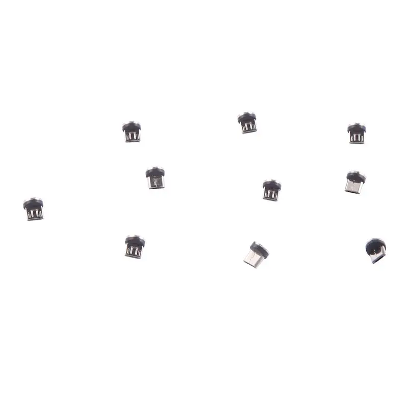 ABGI-40PCS Runder Magnetischer Kabelstecker 8-Pin Micro-USB-Stecker Schnellladegerät Magnetstecker für Telefon – Detail 4