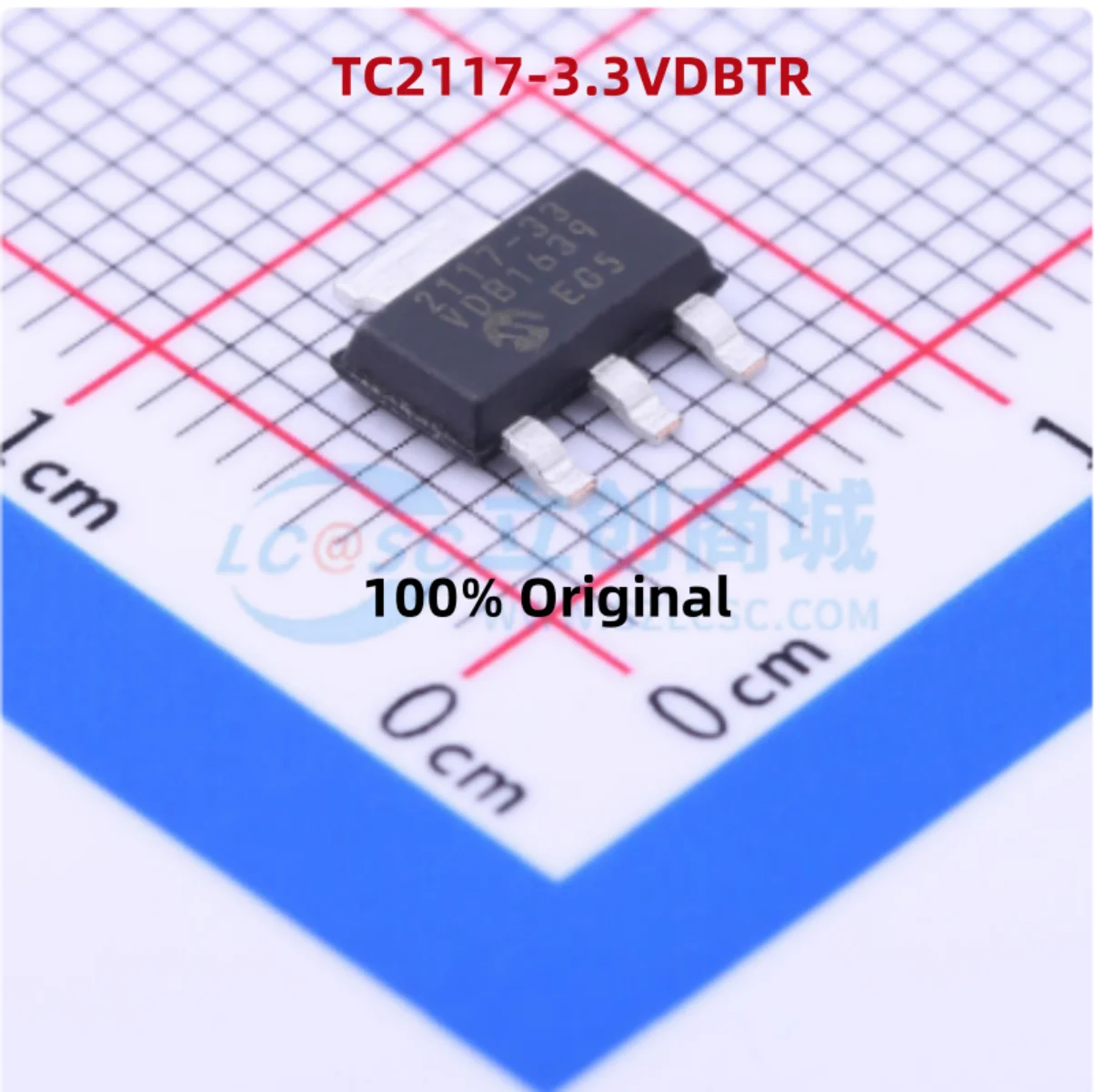 5PCS 100% New TC1262-3.3VDBTR TC2117-3.3VDBTR SOT-223 Brand New Original Chips ic