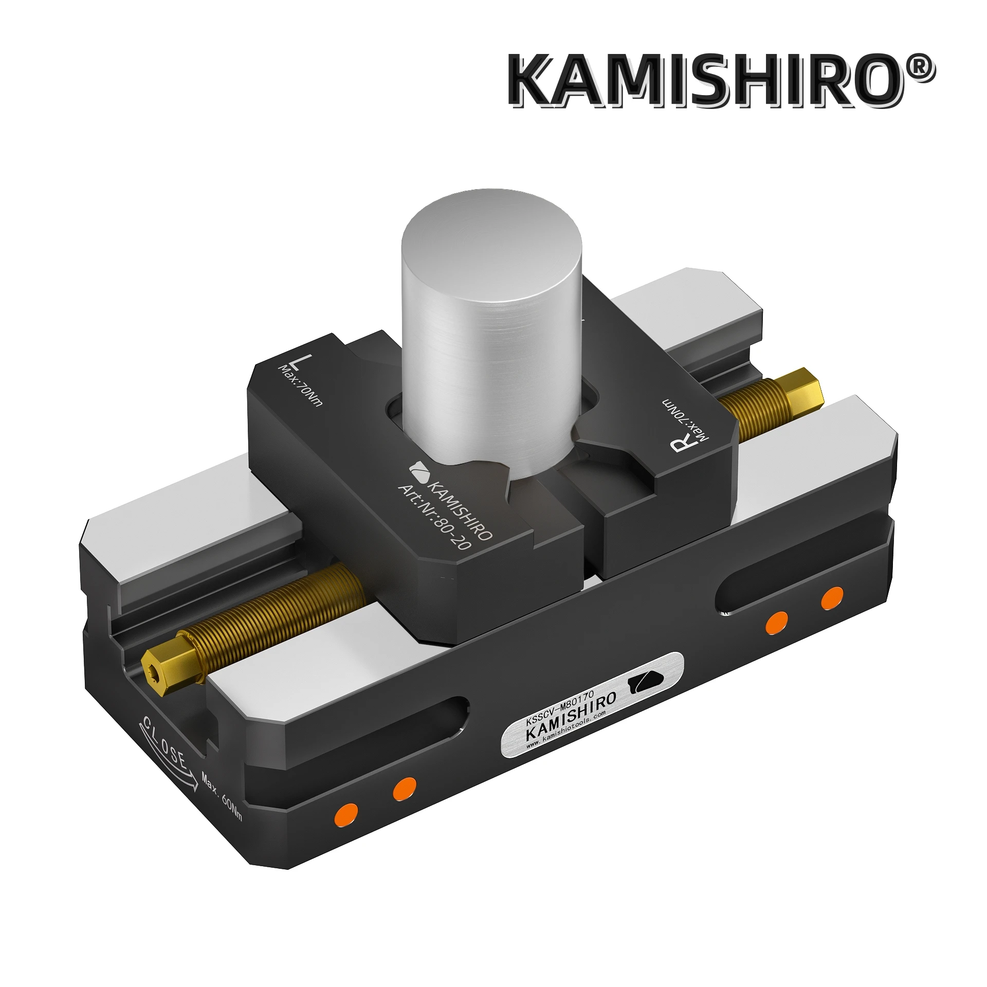 5Inch Kamishiro 5thaxis 4axis Self Centering Vise With Machinable Jaw Precision Fractal Vise Cnc Milling Machine Lang Vice