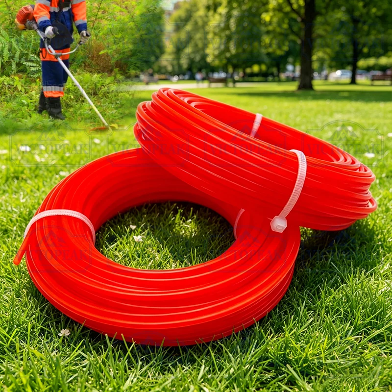 Garden Power Tool Parts Brush Cutter Accessories Round 2.4mm Trimmer Line