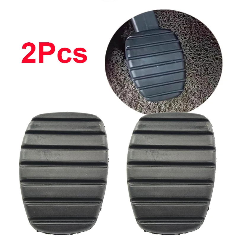2Pcs For Renault Clio 2 3 Captur Espace 4 Fluence Kangoo Laguna Master Megane Scenic Car Brake Clutch Foot Pedal Pad Cover