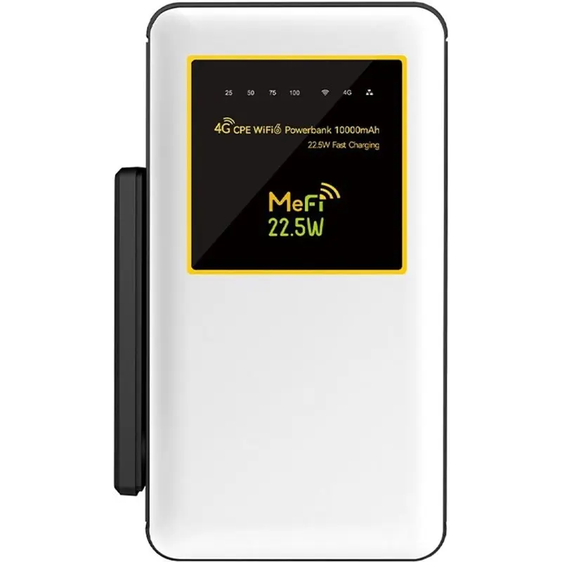 AB33-Wifi6 Portable Data Transmitter 10000Mah Battery 22.5W Fast Charging Pocket Travel Signal Relay Extender Device