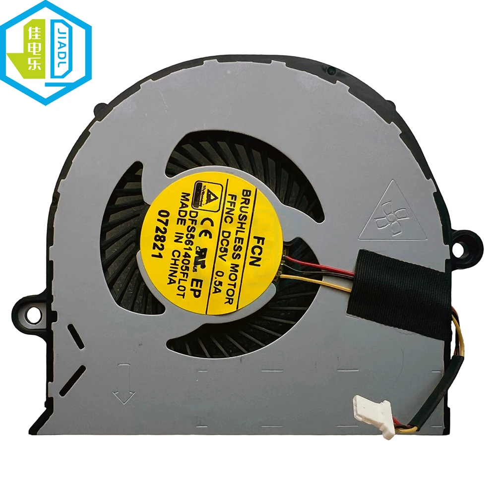 DC5V 0.5A Computer CPU Cooling Fan Cooler for Acer Aspire E5-571G FFNC DFS561405FL0T E5-511G E5-521G 532 Laptops PC Parts Fans