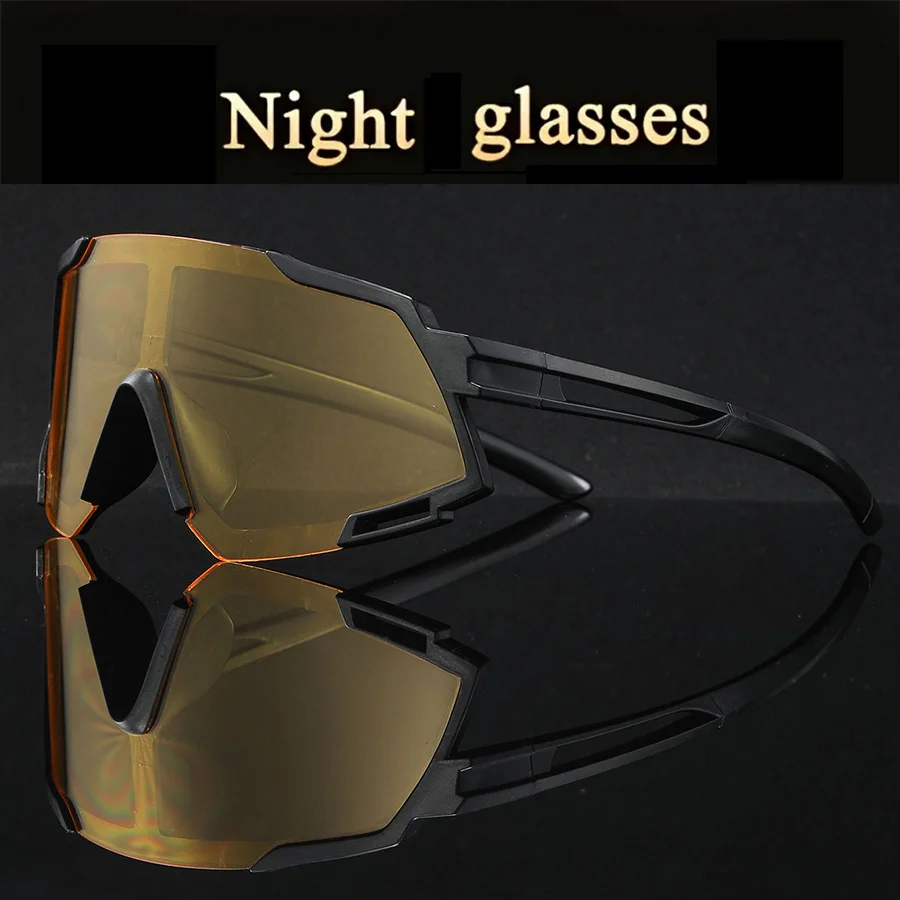 1 Piece of Fashionable Unisex Glasses, Half-Frame Classic Hollow Design, Black Frame Night Vision Glasses with Integrated Lenses, a Great Gift Option