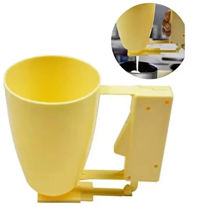 

Kitchen Creative DIY Weight Donut Maker Hand-held Batter Dispenser Meatball Maker Waffle Doughnut Machine Cake Cream Dispenser
