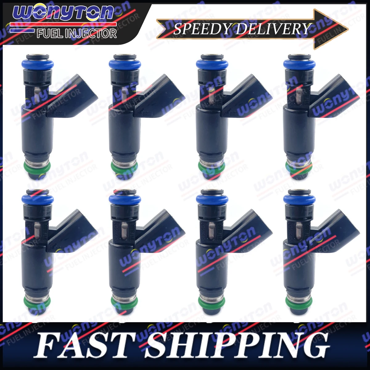 8Pcs Fuel Injectors For 2002 2003 2004 2005 2006 GMC Yukon XL 1500 5.3L 12580426