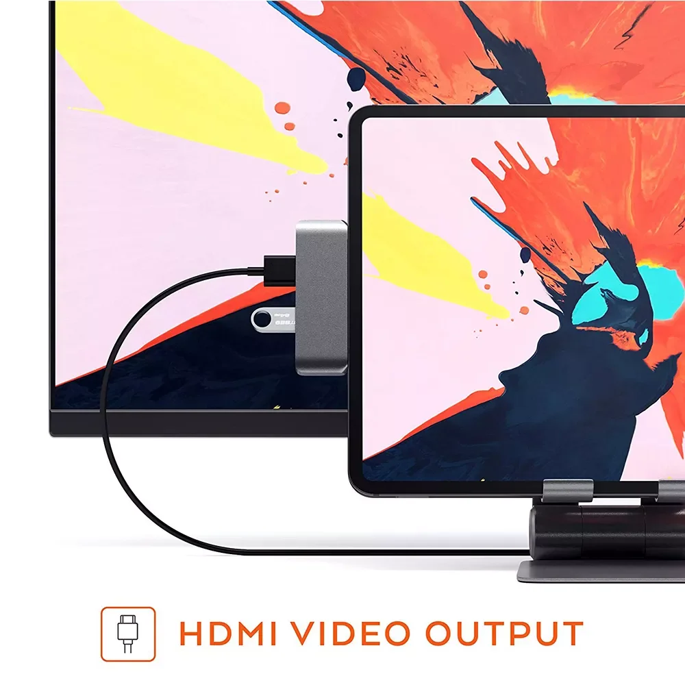 Stand Computer Riser 3 USB Port Support Charging Desk Phone Holder Multifunction Laptop Desk Monitor Holder Screen Shelf