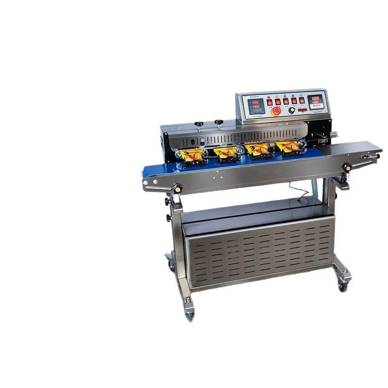 Fully automatic continuous sealing machine, external pumping vacuum sealing, dual-purpose air extraction and inflation