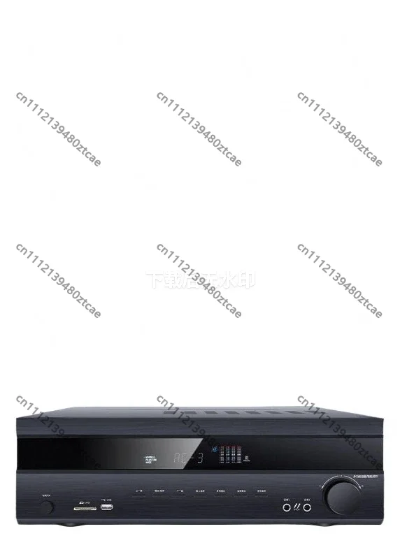 UX66 Digital Power Amplifier,Bluetooth 5.1 HiFi Audio Amp,Professional Home Theater Stereo System, Compact Karaoke Sound Device