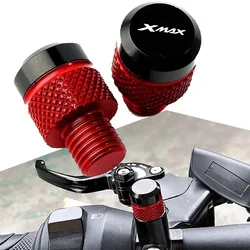 Acessório cnc para motocicleta m10 * 1.25, parafuso de plugue com buraco de espelho x-max para yamaha xmax 300 250 400 xmax300 xmax250 xmax400