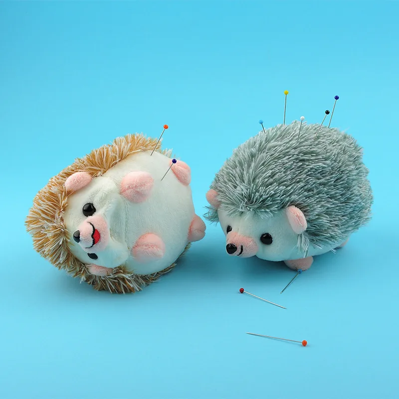 1pc Creative Needles Pincushion Storage Cartoon Cushion Pin Insert Holder Needlework Hedgehog DIY Fashion Sewing Accessories