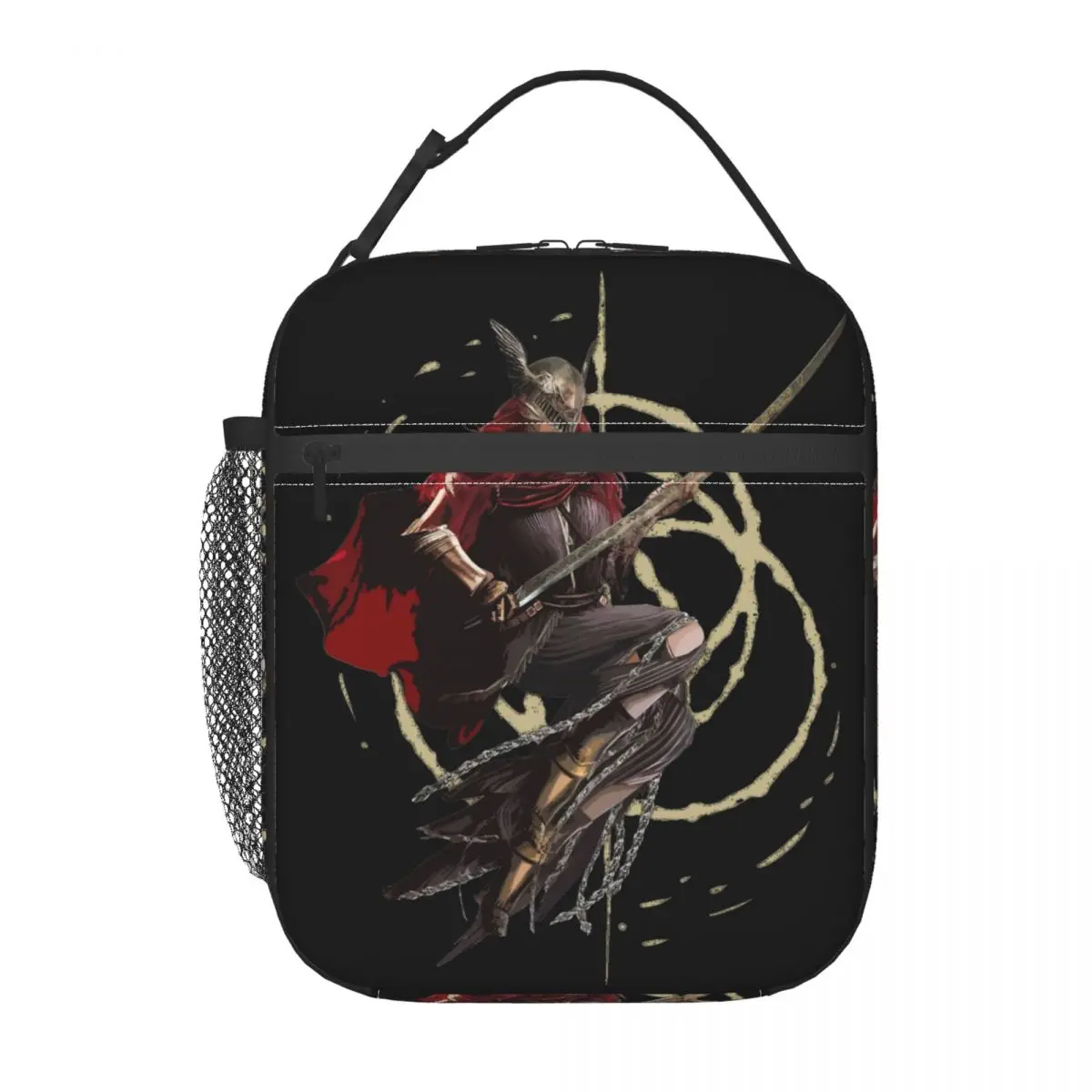 Malenia Blade Of Miquella Merch Insulated Lunch Bag School Dark Souls Storage Food Box Portable Unique Cooler Thermal Bento Box