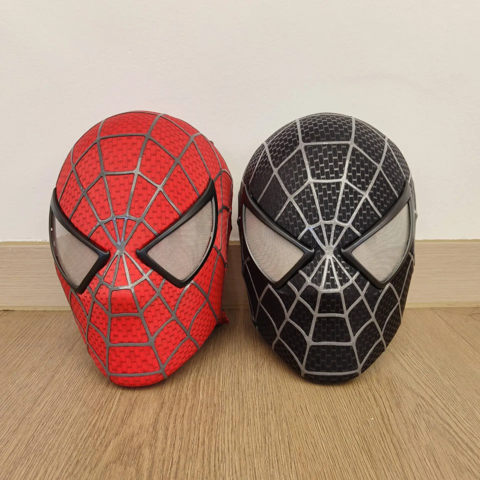 1:1 Tobey-Maske Gesichtsschutz mit abnehmbaren Linsen, 3D-Cosplay-Maske, Kostüm-Helm, Halloween-Geschenk, Dekoration, Spielzeug – Detail 1