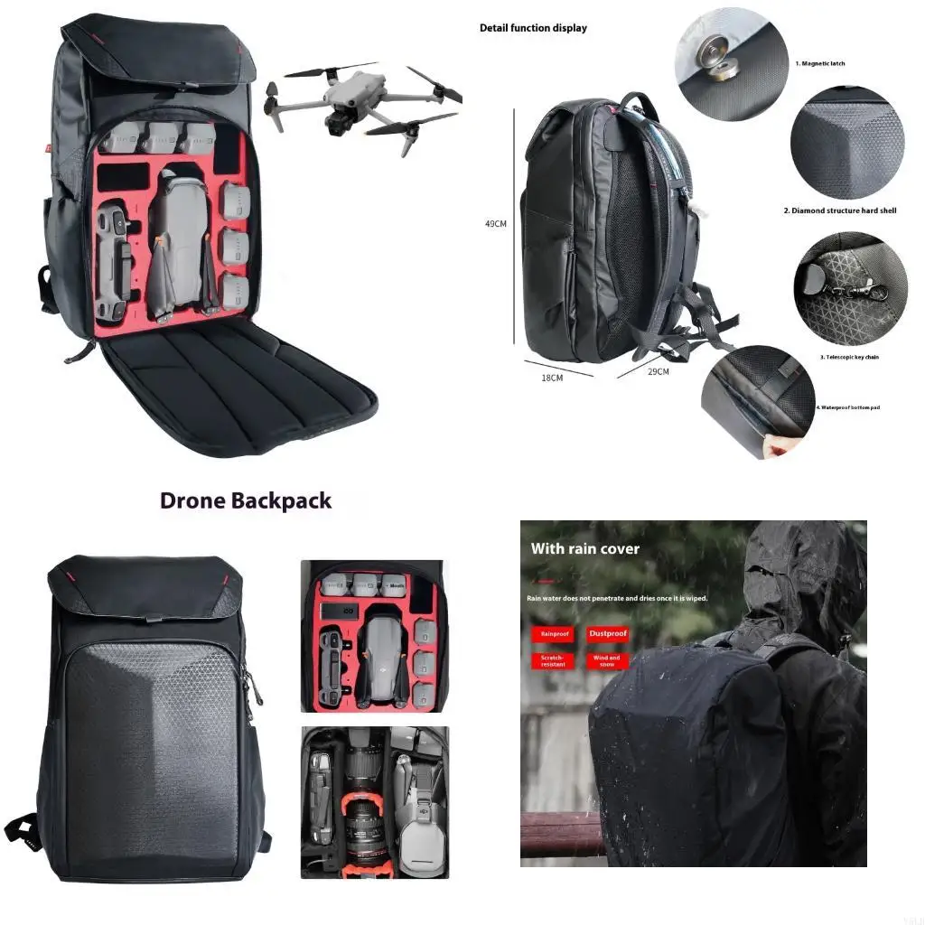 안전한 운반을 위한 통기성 후면 패널과 1200D 패브릭 구조를 갖춘 Y5LB 충격 흡수 정리함 보관 솔루션