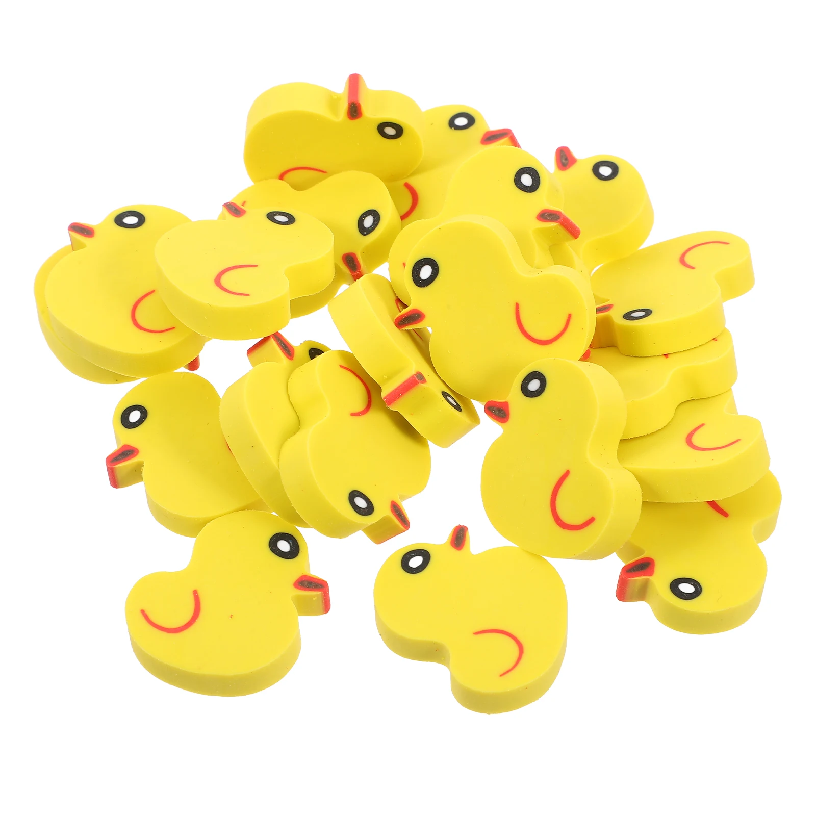 

50 Pcs Rubber Animal Erasers for Students Cute Cartoon Tpr Childrens Bulk