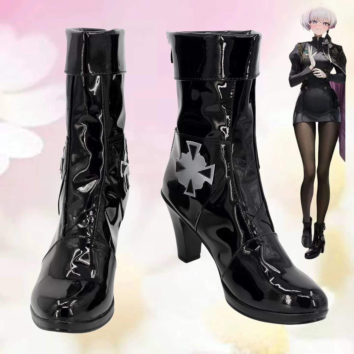 Anime Game Cosplay Boots Lilivis NIKKE Shoes Adult Halloween Party Costume Accessories Custom Made