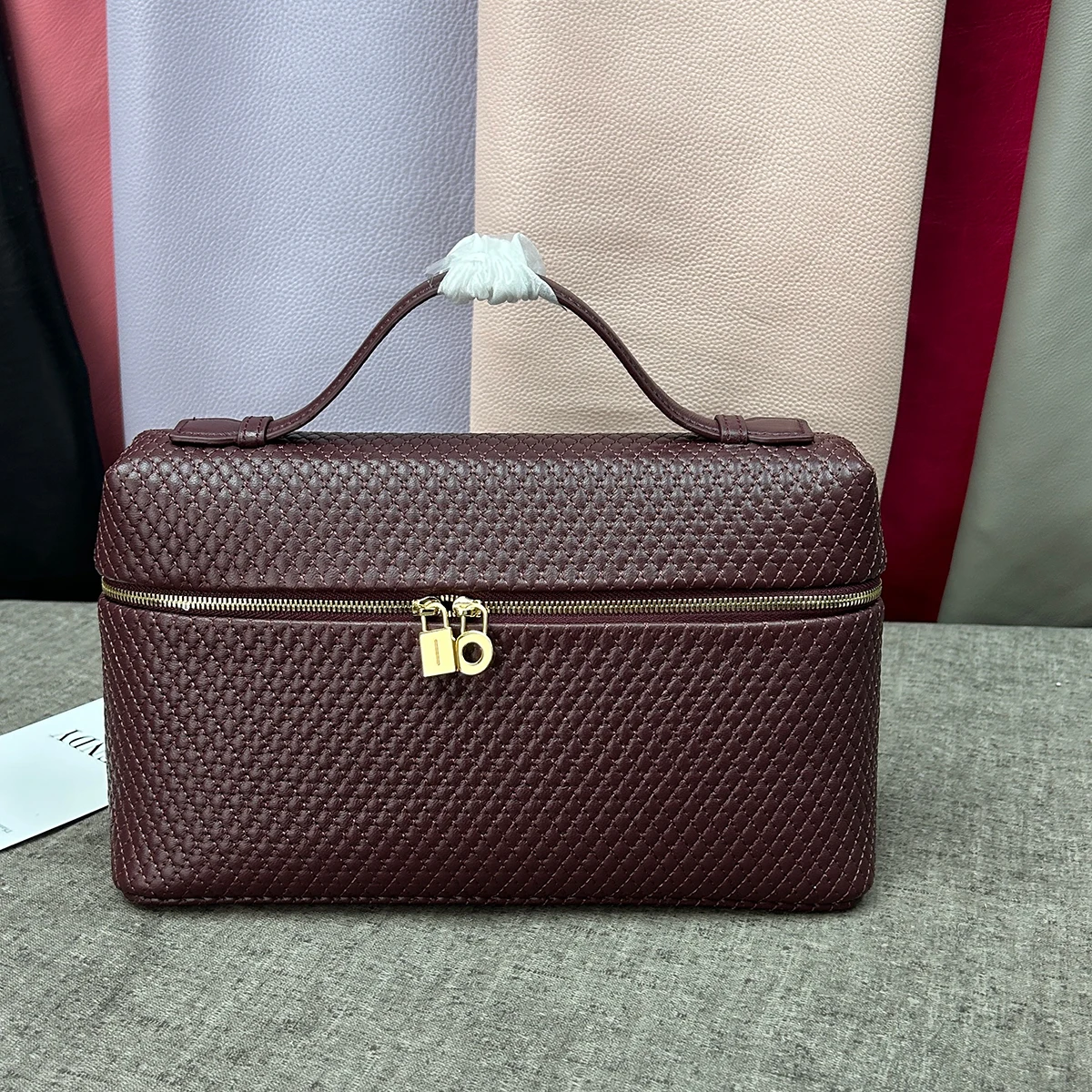 ميندي حقائب نسائية حقائب يد حقائب كروسبودي حقيبة يد جلد طبيعي حقيبة مربعة مصمم حقيبة فخمة LP19 27 حقيبة كتف التطريز #2