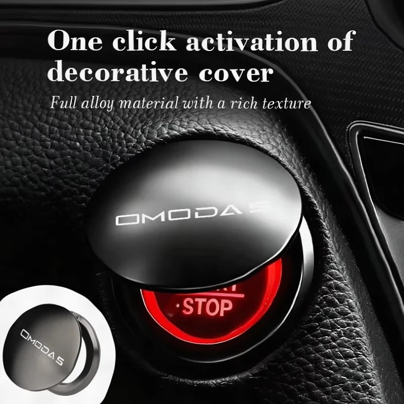 Car Start Button Cover Engine Start Cover Button Protector For Omoda 5 Omoda C5 Omoda 9 Omoda C9 Omoda 7 E5