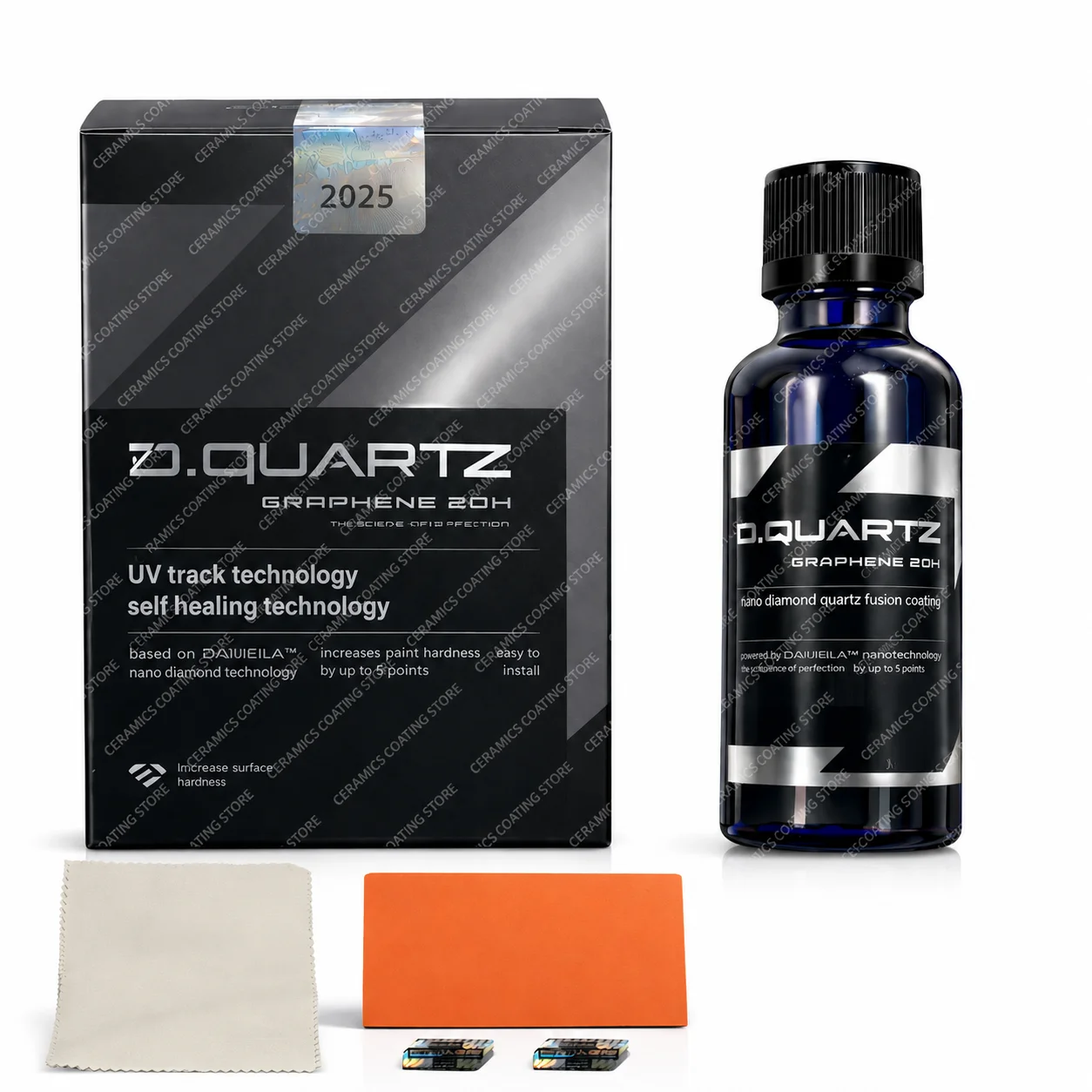 CAR Graphene Ceramic Coating 20H with Self Healing UV Track Technology Car Detailing Professionals 10+ Years of Protection