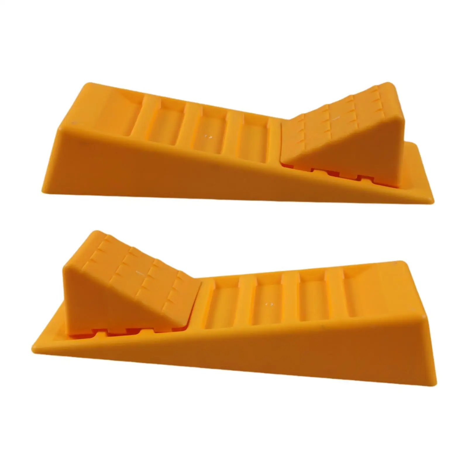 2 قطع المعسكر مستوي RV كتل التسوية المحمولة المعسكر عجلة السيارات التسوية منحدر لشاحنة المنازل المتنقلة مركبة SUV #2