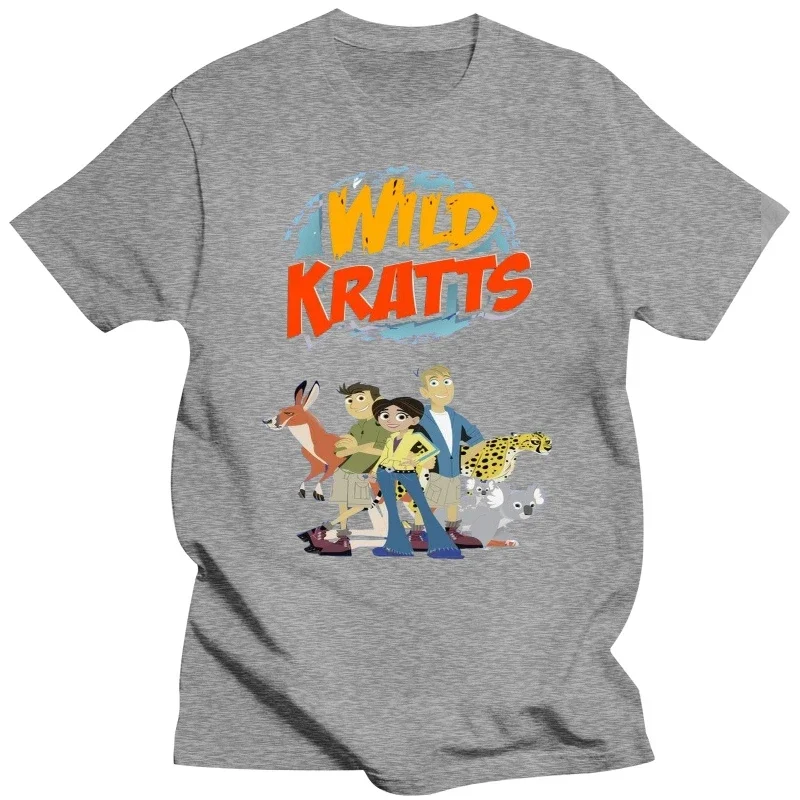 Kid\'s Funny Wild Kratts T-Shirts by Mjensen Fashion New Arrival Simple