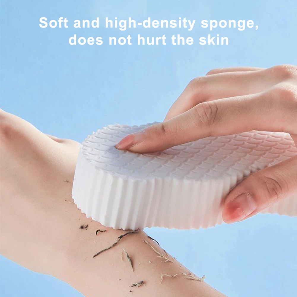 

Sdotter Exfoliante Soft Sponge Body Scrubber Sponge Bath Shower Exfoliating Scrub Sponge Dead Skin Remover Body Scrub Bath Clean