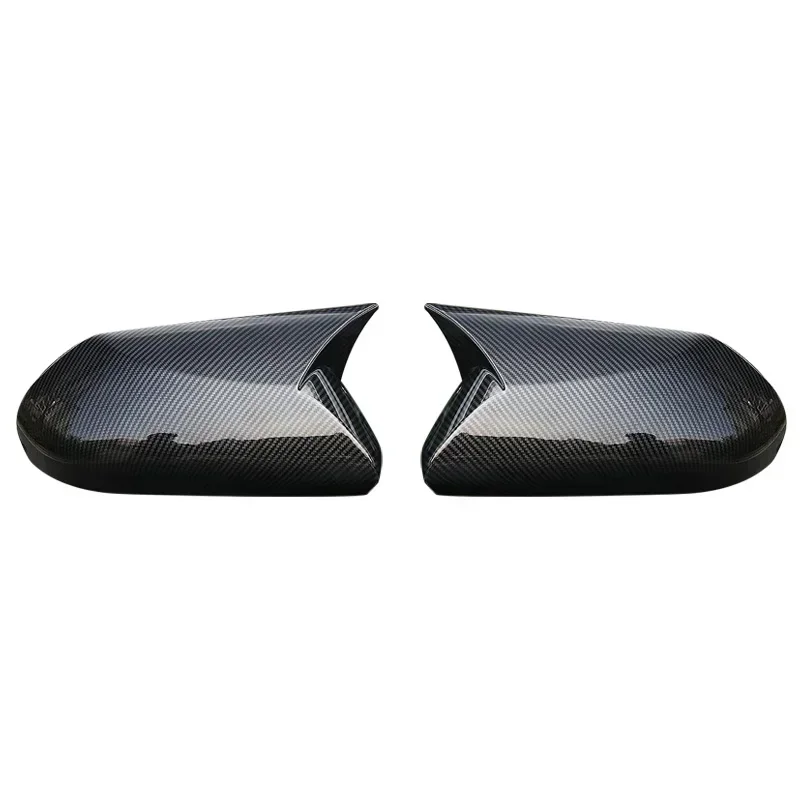 Para toyota camry 70 xv70 2018 2019 2020 acessórios 2 pçs de fibra carbono abs plástico espelho retrovisor capa decorativa