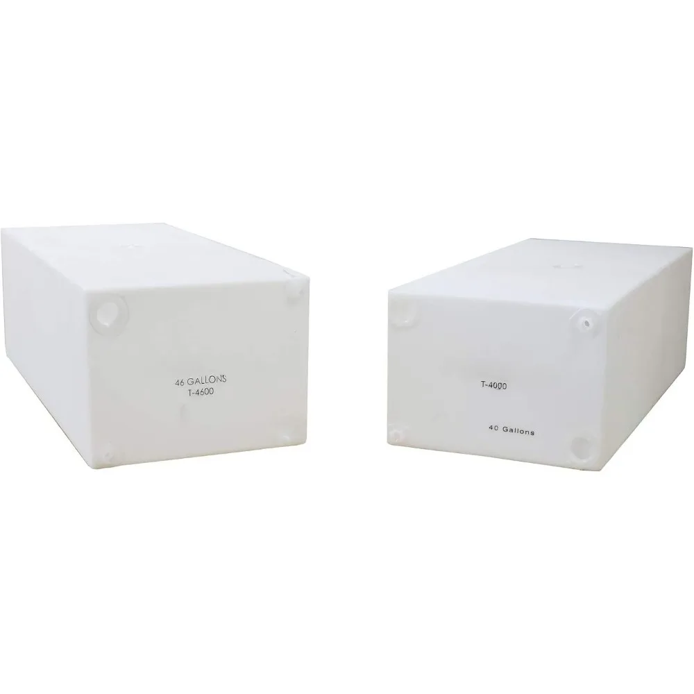Tanque de agua dulce y gris RV | Paquete combinado (40 galones y 46 galones) | Tanques de retención de agua para RV