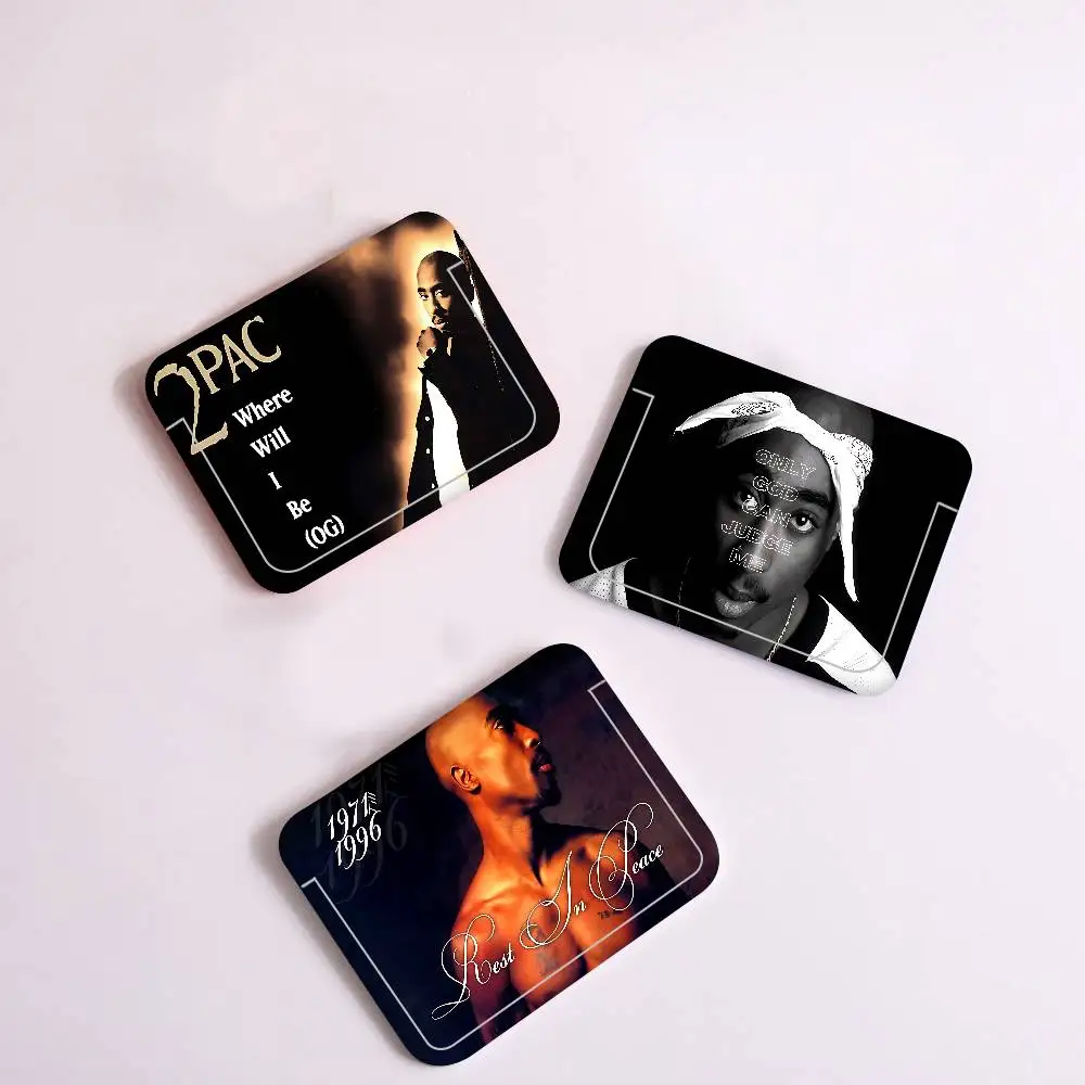 Classic Rapper T-Tupac 2-2pac Credential Badge Holder Lanyard For Business Meeting Visiting Hang Pass Tag ID Card Protector