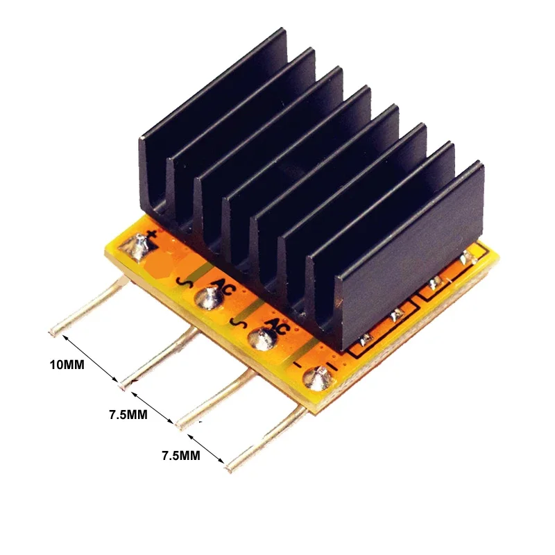 DLHiFi 16A 600V 18ns 4 pezzi VISHAY VS muslimum M3 scheda finita a ponte raddrizzatore ad alta velocità con dissipatore di calore per amplificatore di potenza