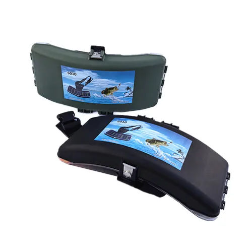 Imagen 1 del producto Caja de cintura para pesca en el mar Luya, caja de equipo de pesca, diseño independiente multifuncional de 7 rejillas, gancho de cebo falso, caja de almacenamiento de accesorios