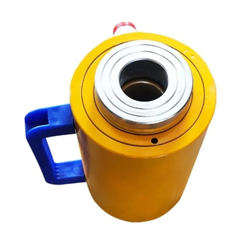 New Style Cross-border Hollow Jack 100 Ton Double Acting Hydraulic Oil Separation Hollow Oil Cylinder