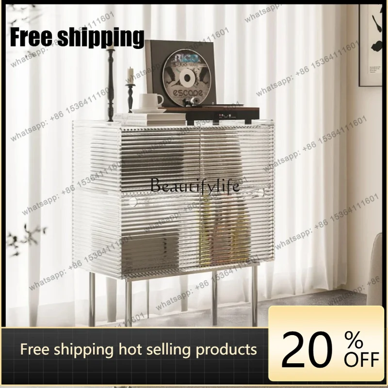 Factory DirectAcrylic side cabinet Modern simple storage Bauhaus cabinet