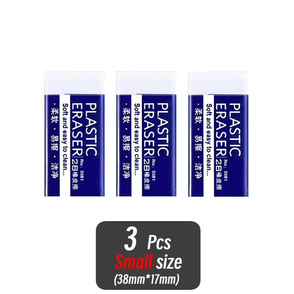 1/10/30pcs 2B Gum Schoon en Knoeivrij Student Examen Kantoor Schets Zachte Gum voor Kinderen correctie Levert Potlood Rubber