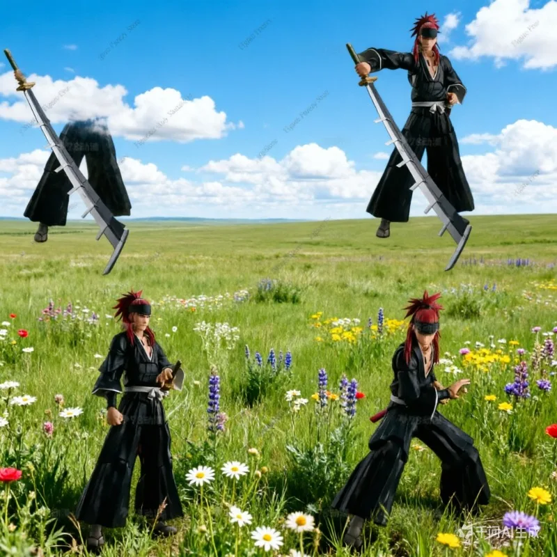 

Специальное предложение: Оригинальная аниме-фигурка Bandai Bleach SHF Абари Ренджи, коллекционная игрушка для детей и фанатов