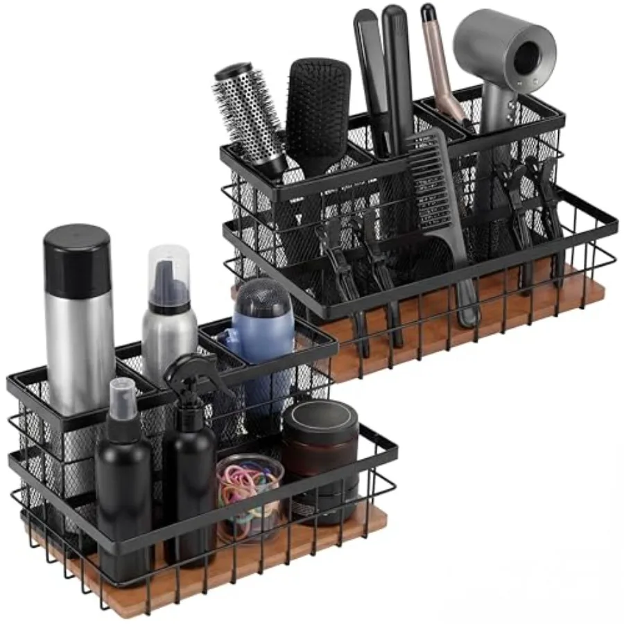 

2 Pcs air Tool Orgazer Countertop reatale Metal and amoo ot Tools Orgazer Under Sink atroom air Dryer older Countertop rus Com