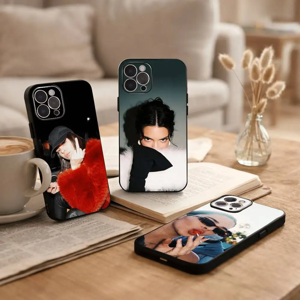 

K-Kendall J-Jenner Phone Case For iPhone17 16 15 14 13 12 11 Pro Max Plus,5G Soft Black Case
