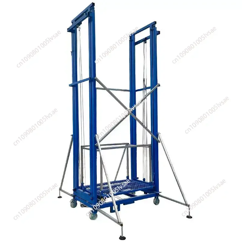 

Подъемная мобильная подъемная платформа, складные небольшие электрические леса