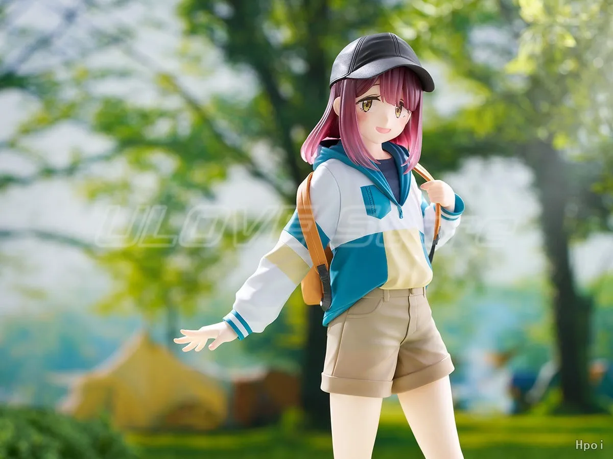 Disponibile Originale FuRyu TENITOL LAID-BACK CAMP Ayano Toki Animazione Figura Modello Collezione Ornamenti Regalo