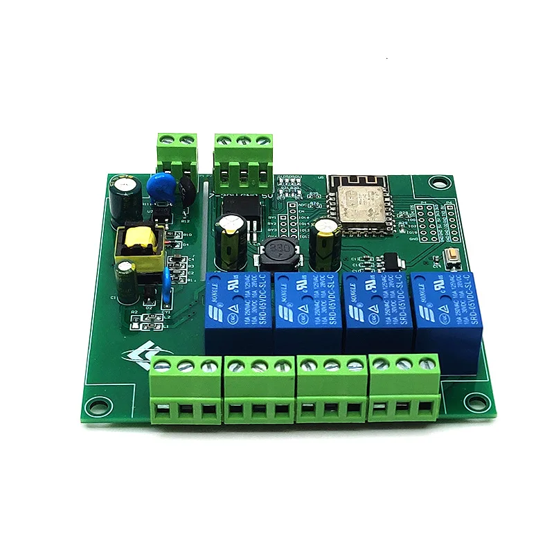 

ESP8266 4-канальный модуль реле WiFi ESP-12F Контроллер макетной платы