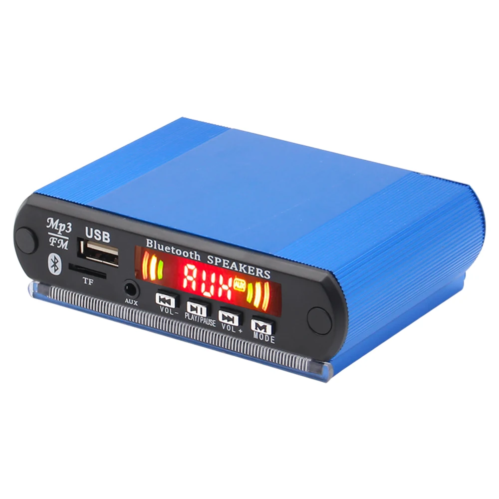 Bluetooth Decoder Board 12V USB TF FM Radio Module DC 5V Wireless Bluetooth-compatib MP3 Player With Recording Function Car Kit